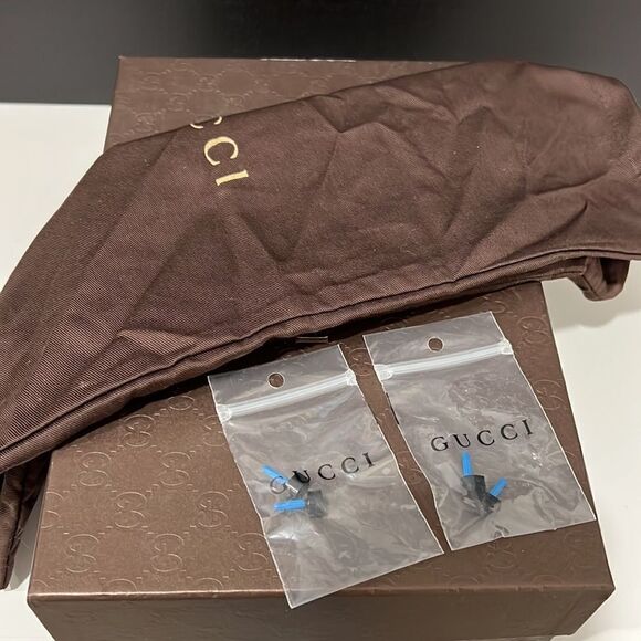 Gucci Patent Peep Toe Heels - Picture 8 of 10